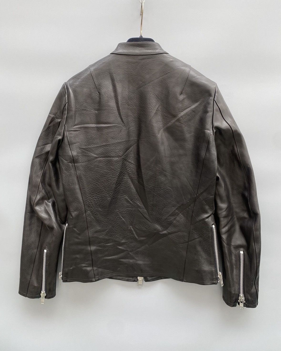 Isamu Katayama Backlash S/S 2018 Isamu Katayama “Orice” Single Rider Leather Jacket Size US XS / EU 42 / 0 - 2 Thumbnail