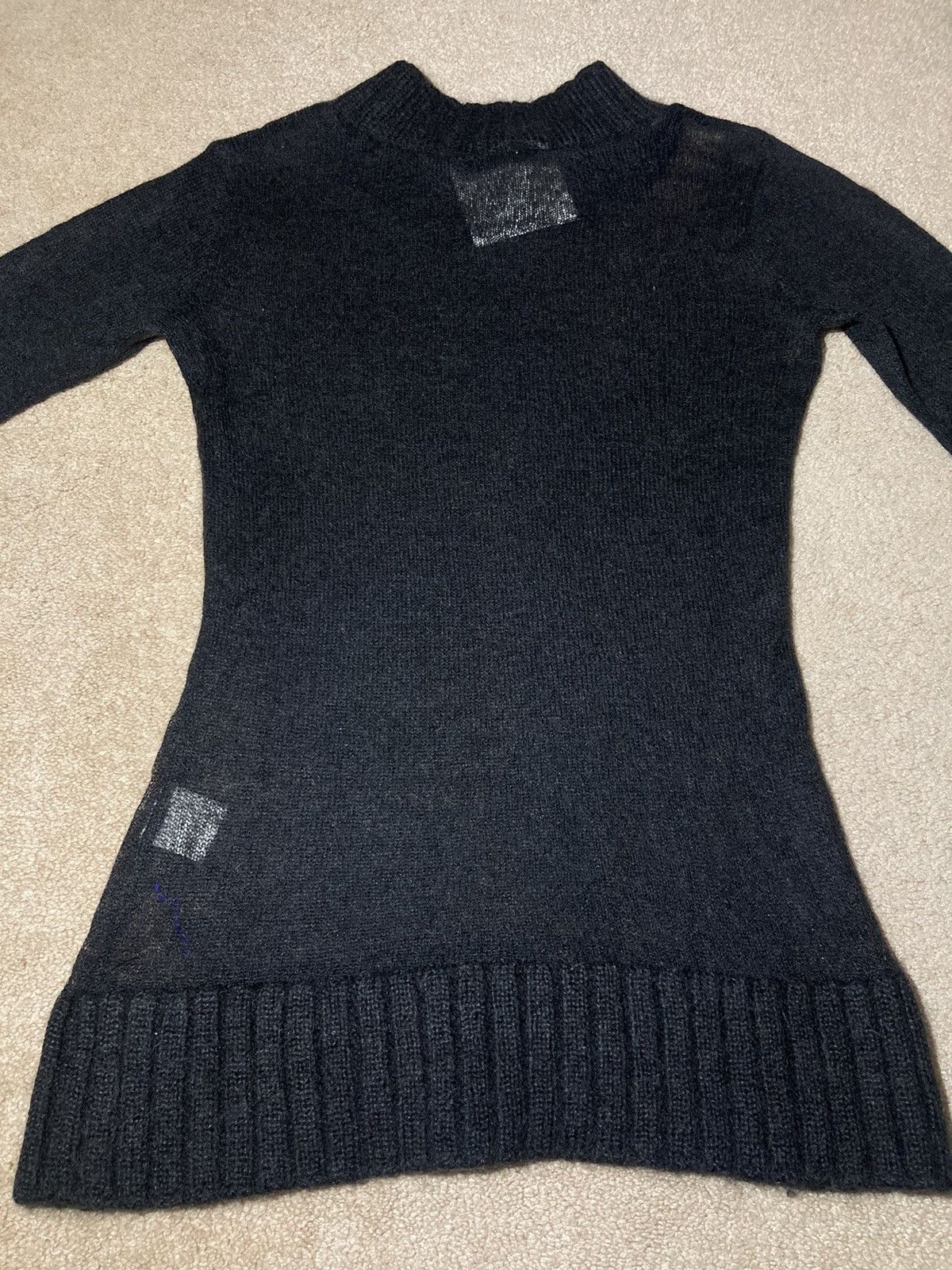20471120 AW97 Beauty:Beast Spider Knit Sheer See Through Sweater 1997 Size US M / EU 48-50 / 2 - 8 Thumbnail