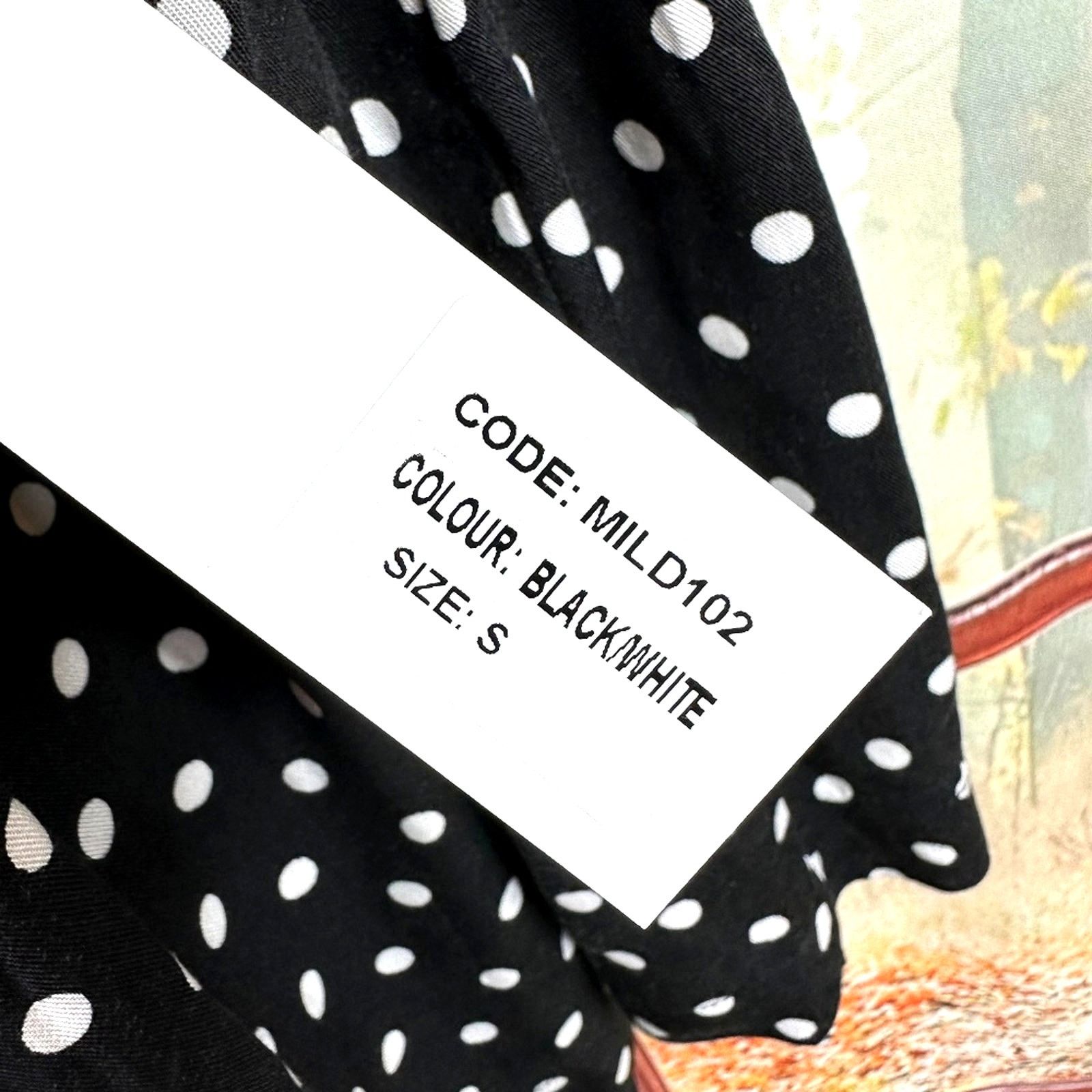 Other Open Back Millau Polka Dot Romper - Black/White - size S Size 27" / US 4 / IT 40 - 13 Thumbnail