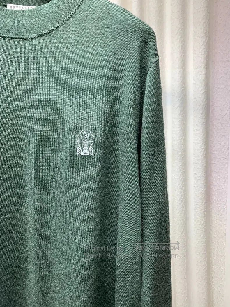 Brunello Cucinelli Brunello Cucinelli Lion Logo Wool Silk Sweater. Size US M / EU 48-50 / 2 - 4 Thumbnail