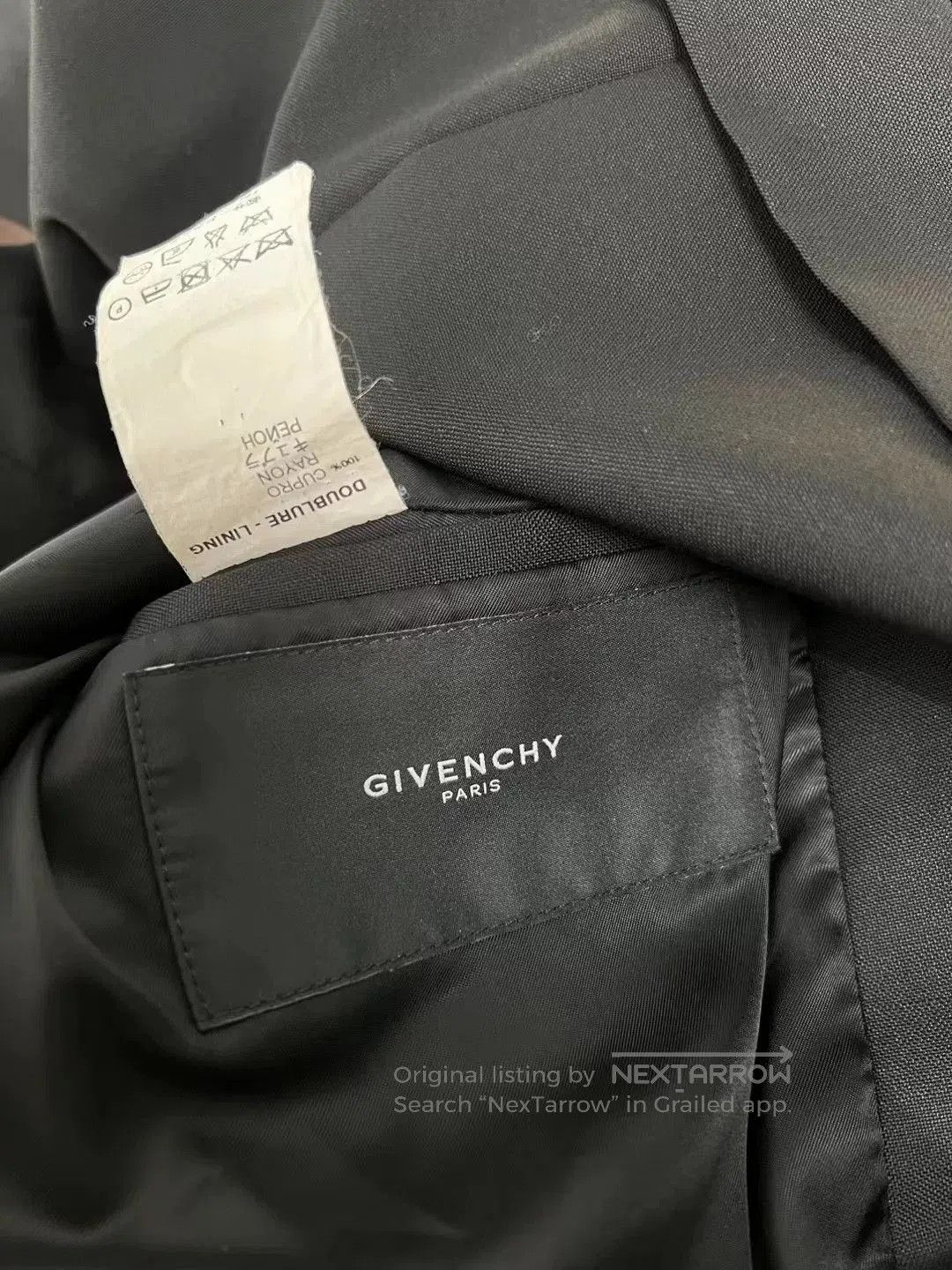 Givenchy Givenchy Zip-Detail Blazer with Brown Sleeves. Size US M / EU 48-50 / 2 - 5 Thumbnail