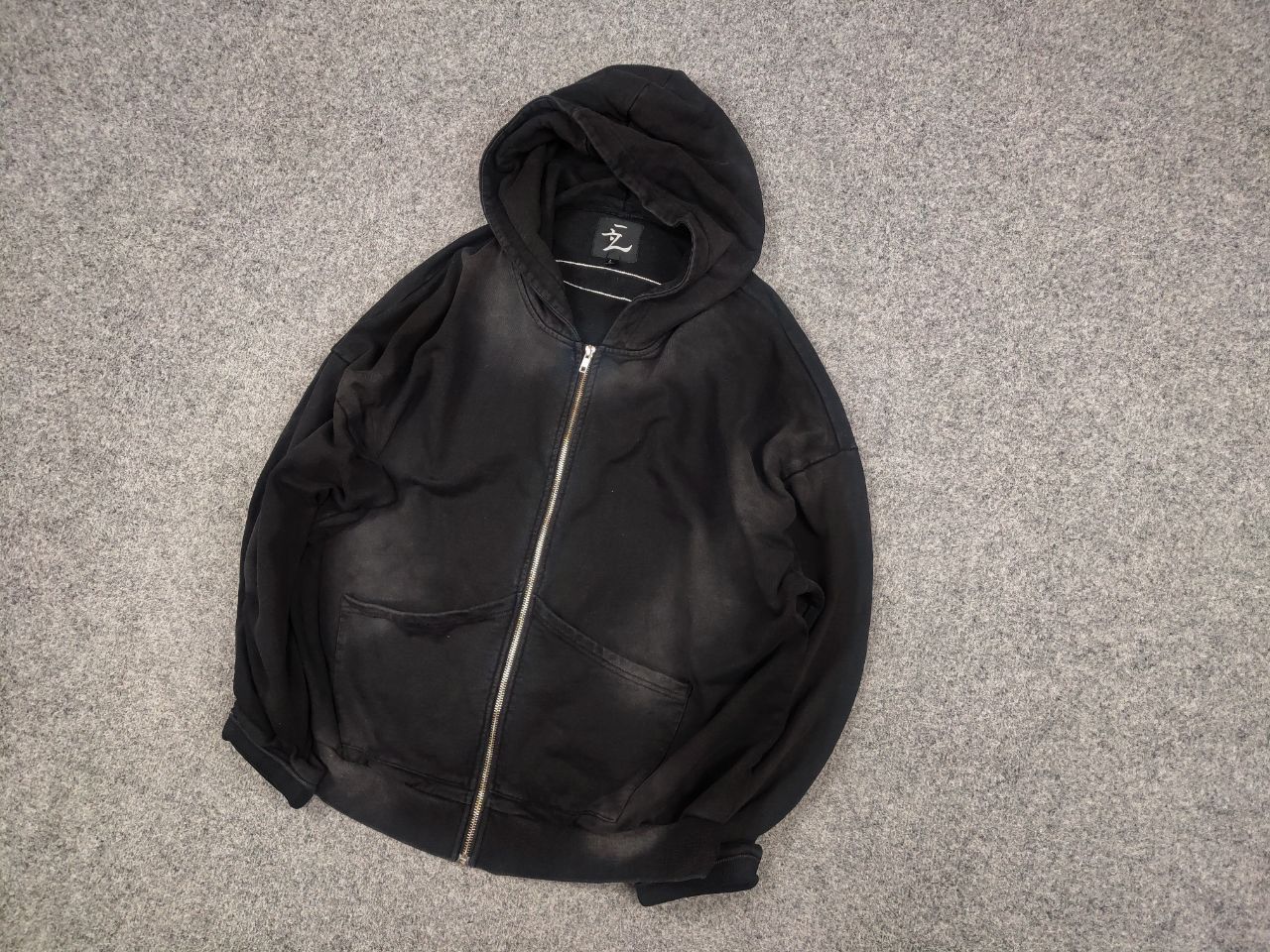 If Six Was Nine Vintage Japan Faded Oversized Zip Hoodie if six was nine Size US L / EU 52-54 / 3 - 3 Thumbnail