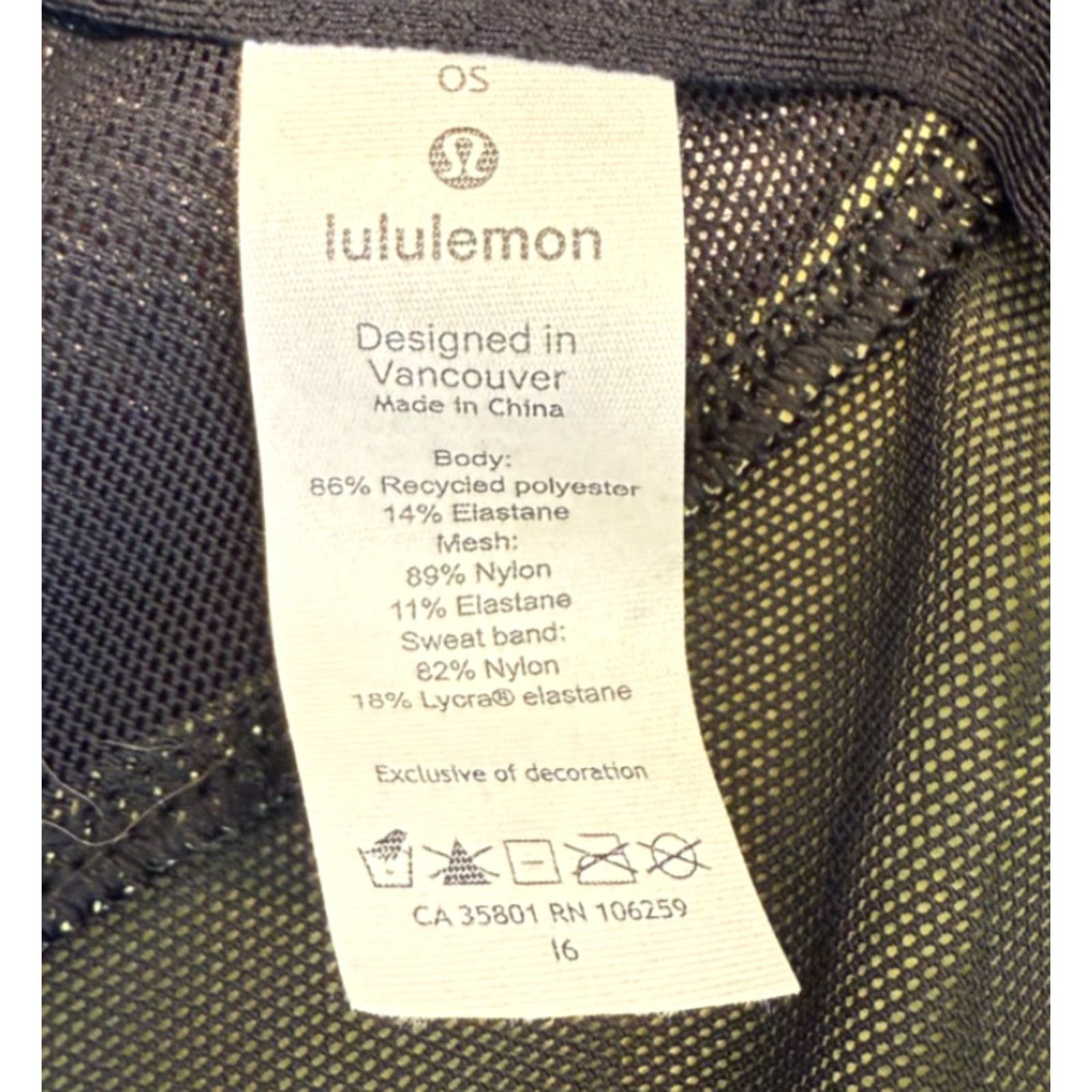 Lululemon Lululemon Hat Mens One Size Yellow Breathable Strapback Hike Pickleball Run Size ONE SIZE - 7 Thumbnail