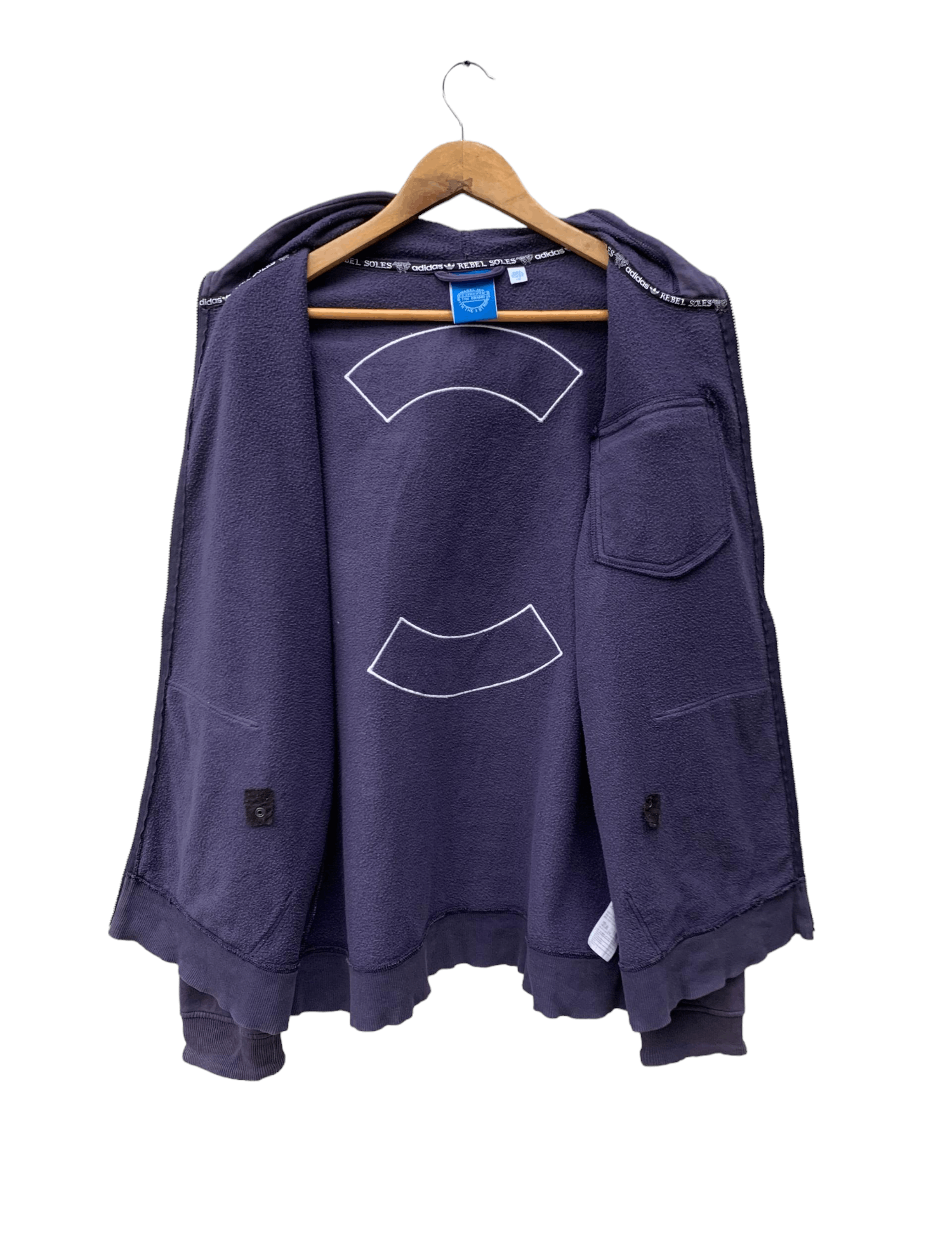 Adidas Adidas Rebel Soles Mascot Hoodie Jacket Size US M / EU 48-50 / 2 - 4 Thumbnail