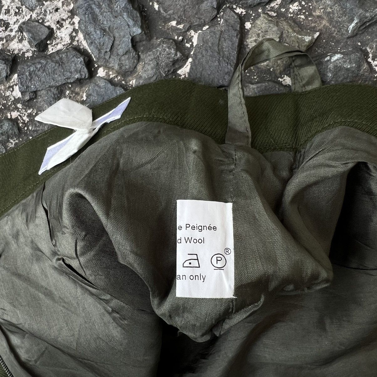 Mugler Mugler Pencil Skirt Olive Green Size 28" / US 6 / IT 42 - 12 Thumbnail