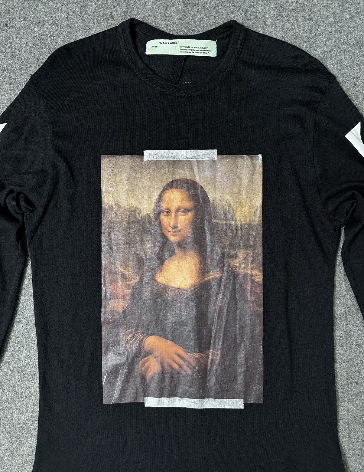 Off-White Off-White - Virgil Abloh S/S18 Monalisa Portrait - Diagonal Size US M / EU 48-50 / 2 - 4 Thumbnail