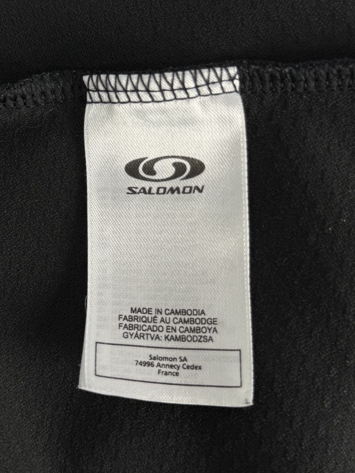 Salomon 2000s Vintage Salomon Motomesh Asymmetric Zip Thermal Jersey Size M / US 6-8 / IT 42-44 - 11 Thumbnail