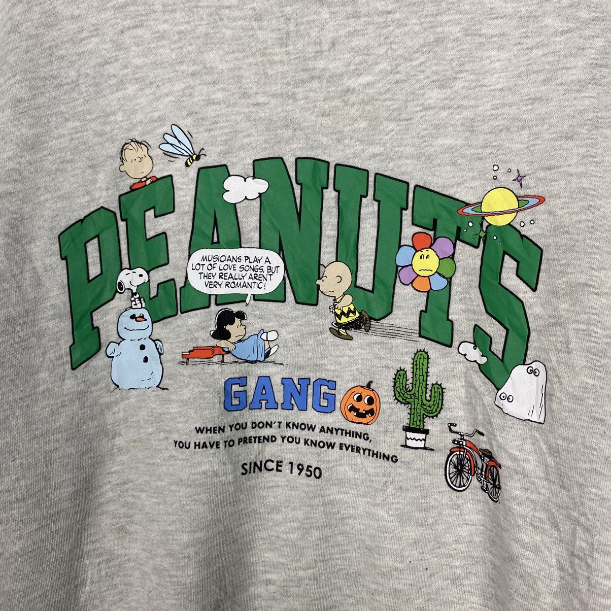 Japanese Brand 📌Vintage Sweatshirt Peanuts Big Logo Cartoon Size US S / EU 44-46 / 1 - 13 Thumbnail