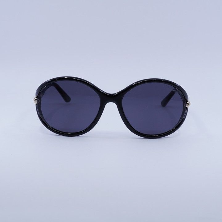 Tom Ford Tom Ford Melody FT1090 01A Sunglasses Shiny Black Geometric Size ONE SIZE - 2 Thumbnail