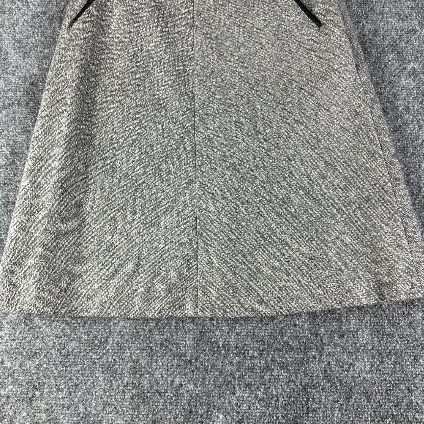 Banana Republic Banana Republic Skirt Womens 0 Pencil Gray Wool Lined Zipper Vintage No Size 25" / US 0 / IT 36 - 3 Thumbnail