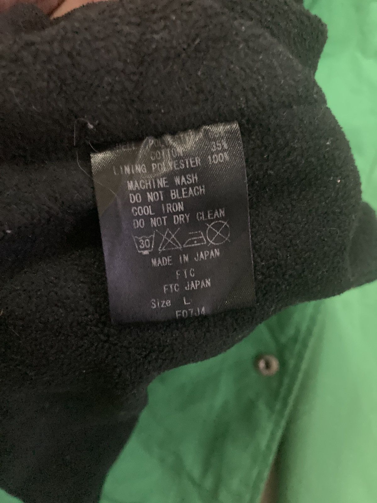 FTC Vintage FTC Skateboard Fleece Lined Reflector Coach Jacket Size US L / EU 52-54 / 3 - 16 Thumbnail