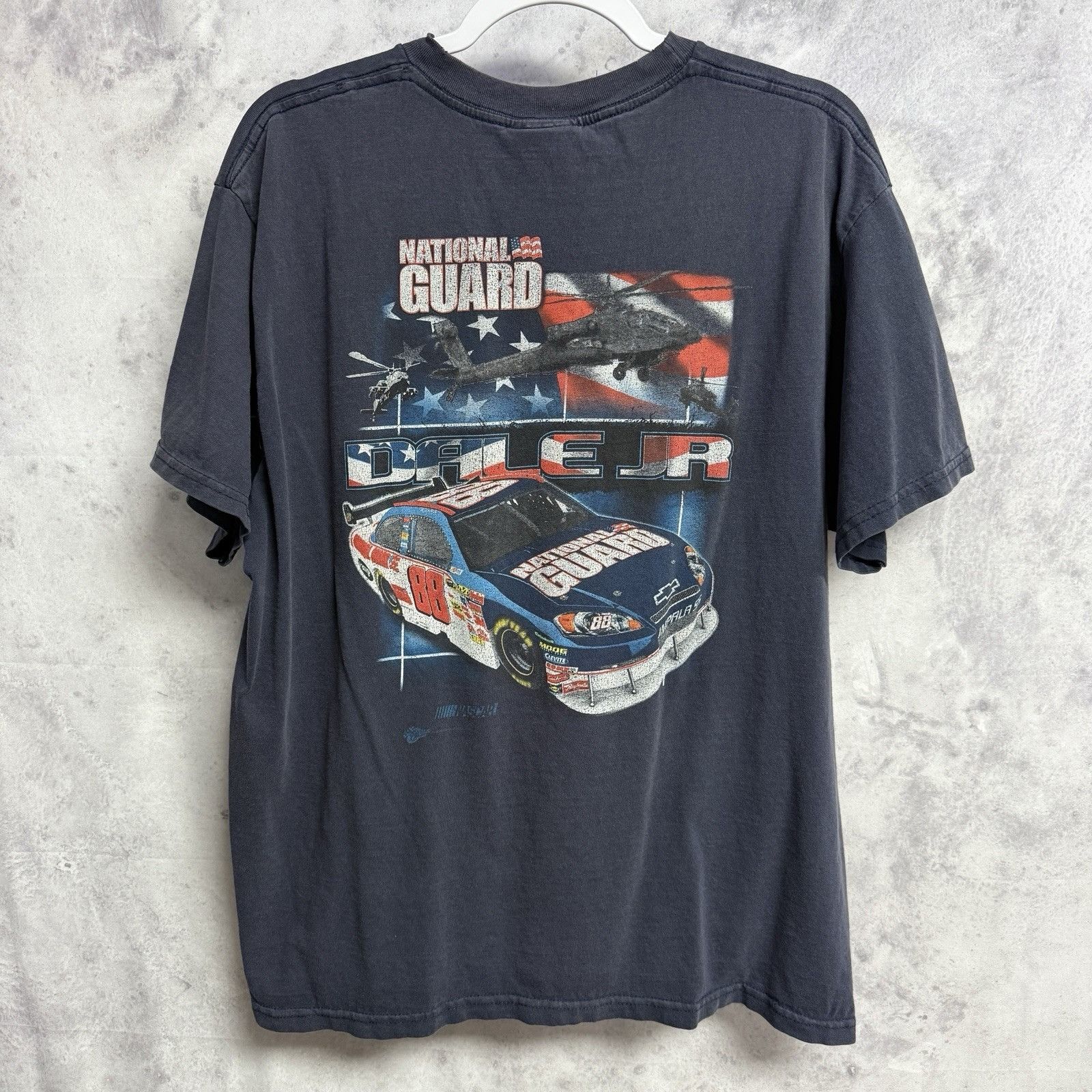 Chase Authentics Vintage Dale Earnhardt Jr National Guard T Shirt Mens XL Size US XL / EU 56 / 4 - 1 Thumbnail