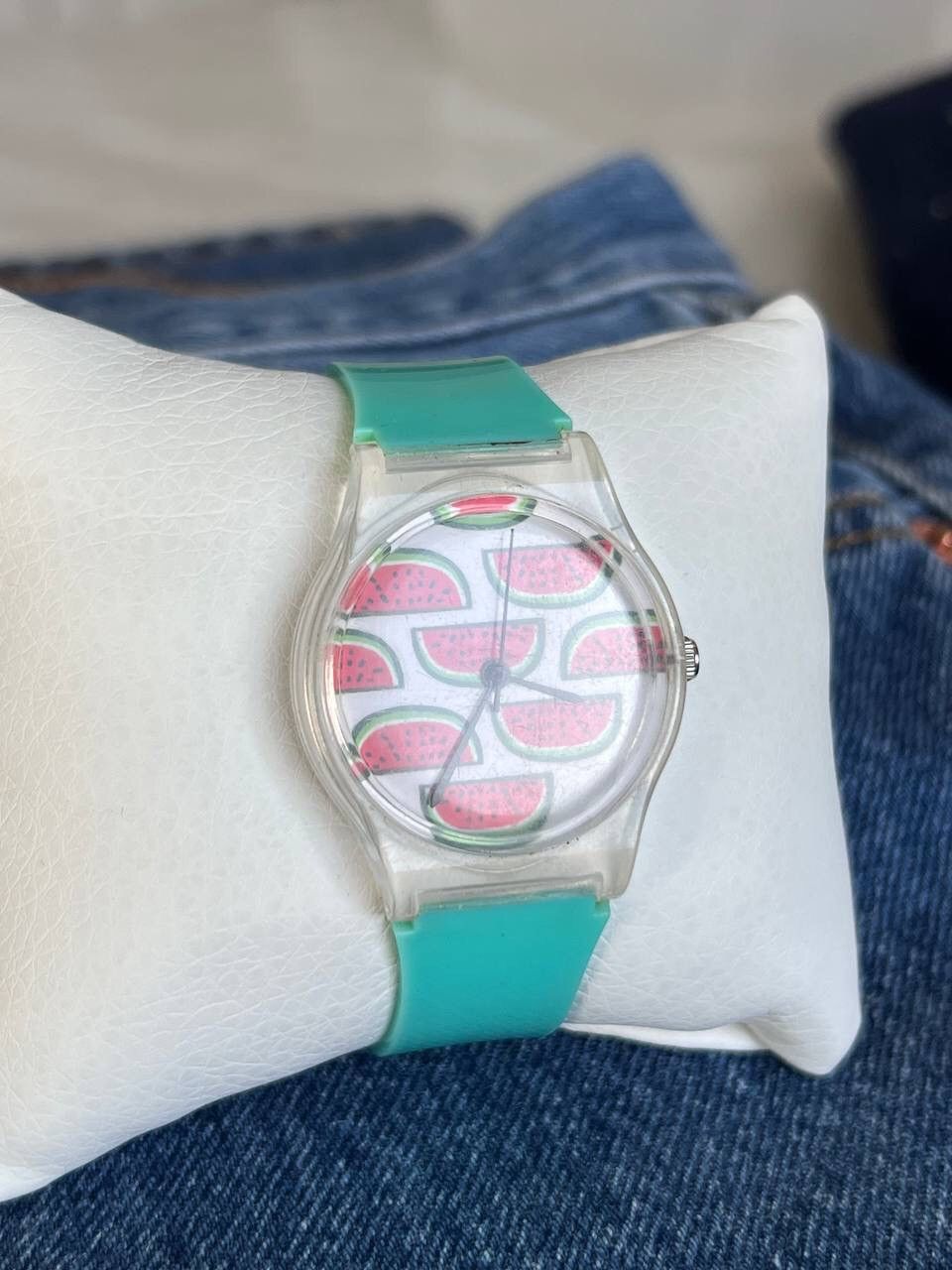 Japanese Brand × Vintage Vintage Watermelon 🍉 Summer Japanese style futuristic Watch Size ONE SIZE - 3 Thumbnail