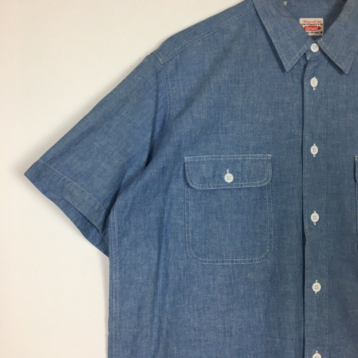 Levi's Vintage Levi’s Short Sleeve Button Ups Shirt Size US M / EU 48-50 / 2 - 3 Thumbnail