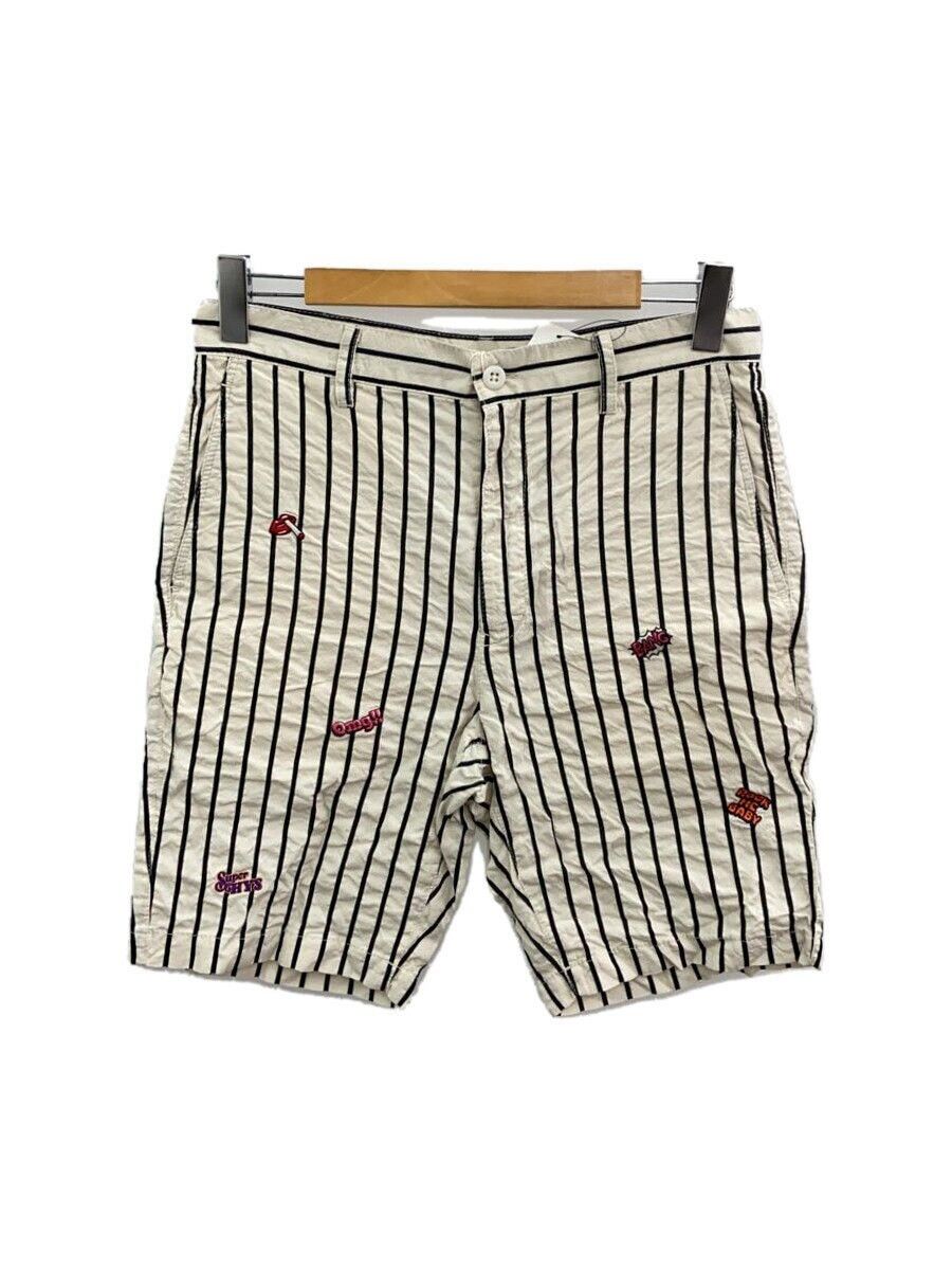 Hysteric Glamour Hysteric Glamour Stripe Cotton Shorts White Size US 32 / EU 48 - 1 Thumbnail