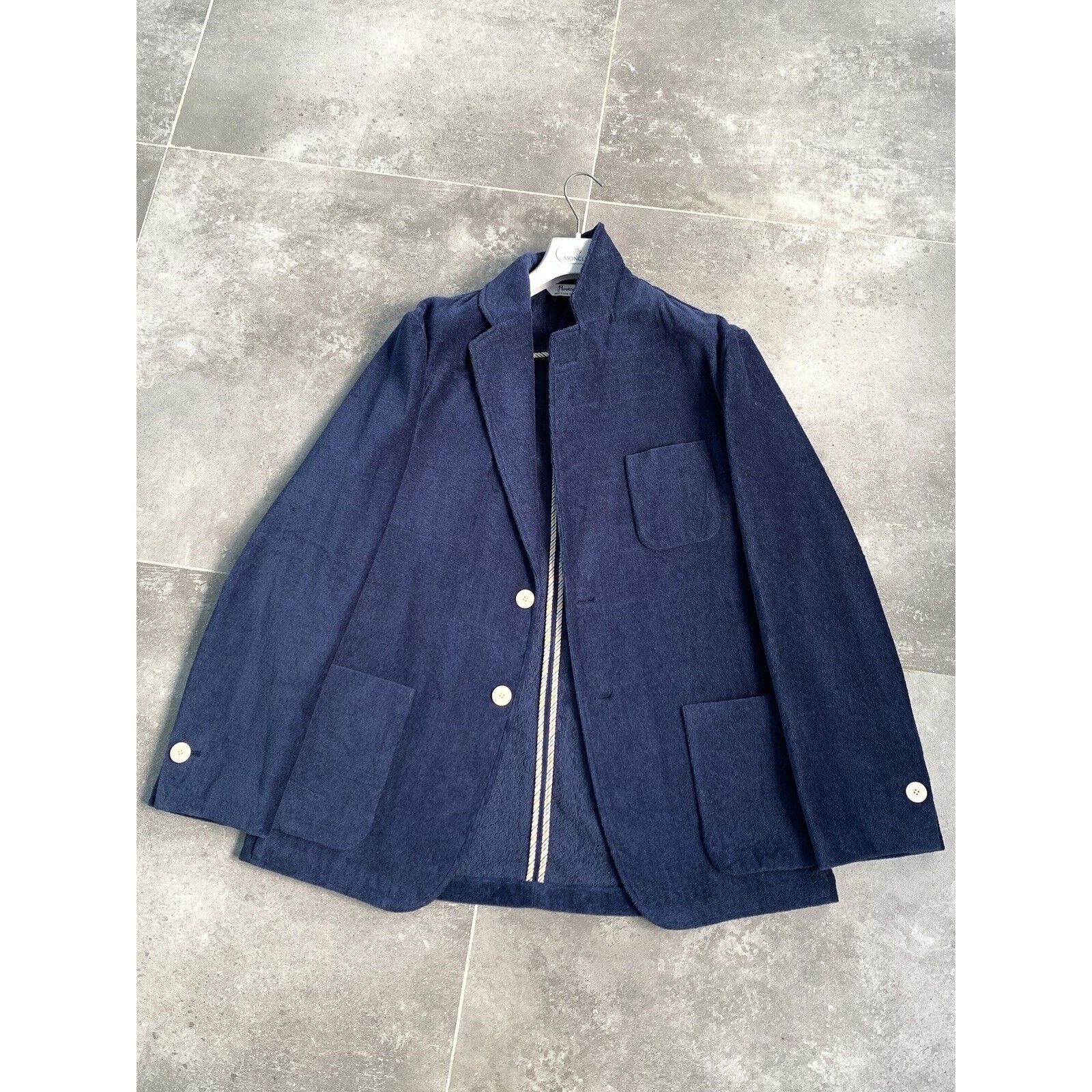 Japanese Brand × Rowing Blazers Mens ROWING BLAZERS Terrycloth Sport Blazer Jacket EU52 UK42 Size 52R - 12 Thumbnail