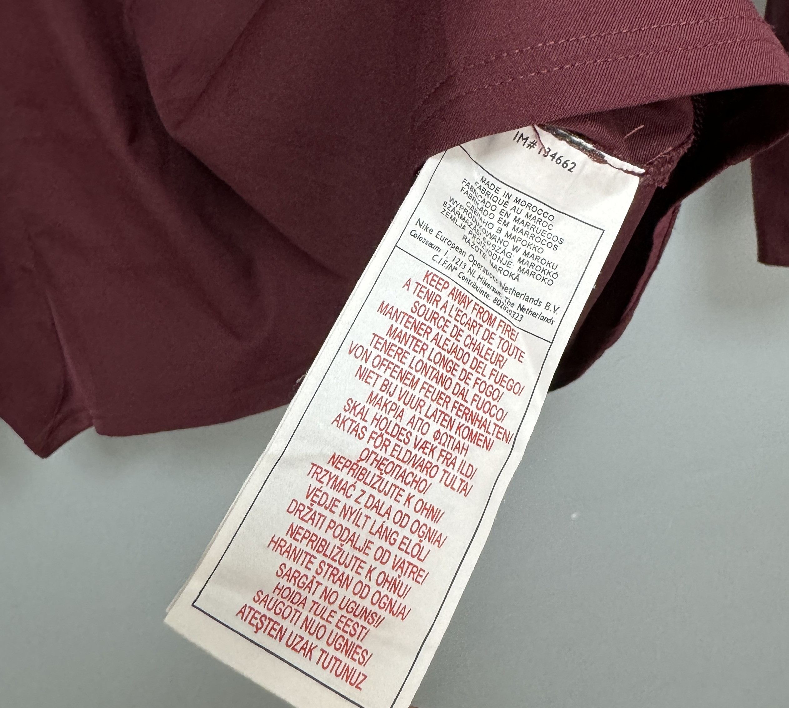 Nike Arsenal 2005 2006 Highbury O2 Long Football Shirt Size L Size US L / EU 52-54 / 3 - 6 Thumbnail