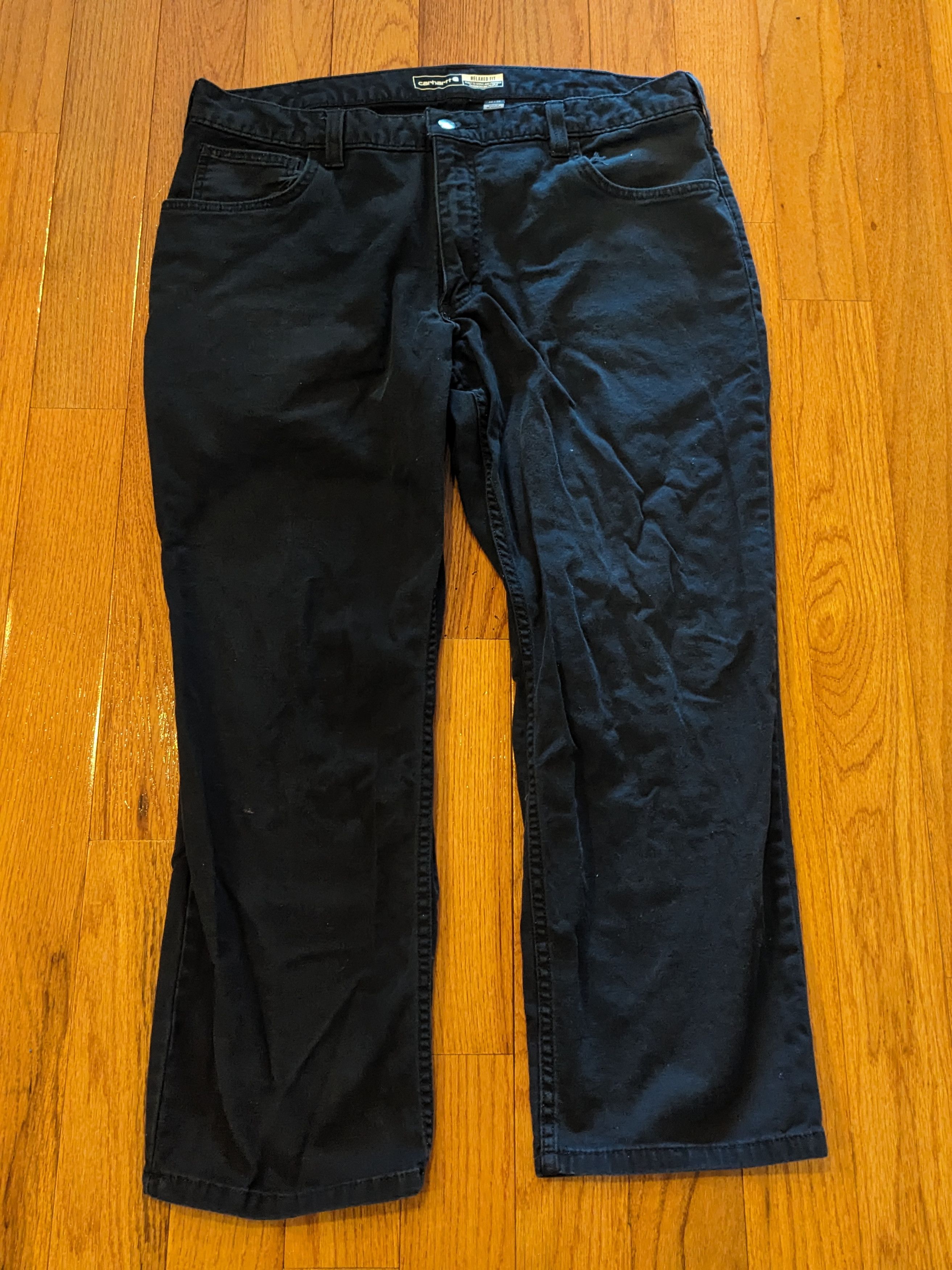 Carhartt × Designer Carhartt Relaxed Fit Blue 38 x 28 Pants Size US 38 / EU 54 - 3 Thumbnail
