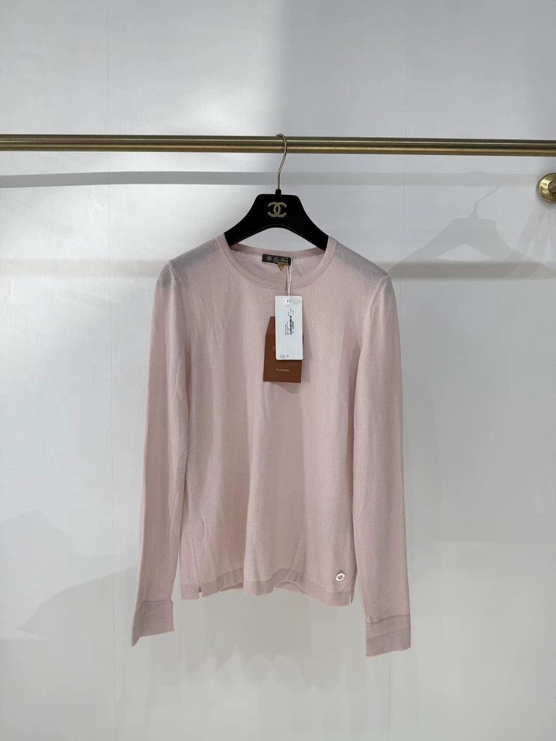 Other LORO PIANA Round neck pink undergarment Size XXS / US 00 / IT 34 - 1 Thumbnail