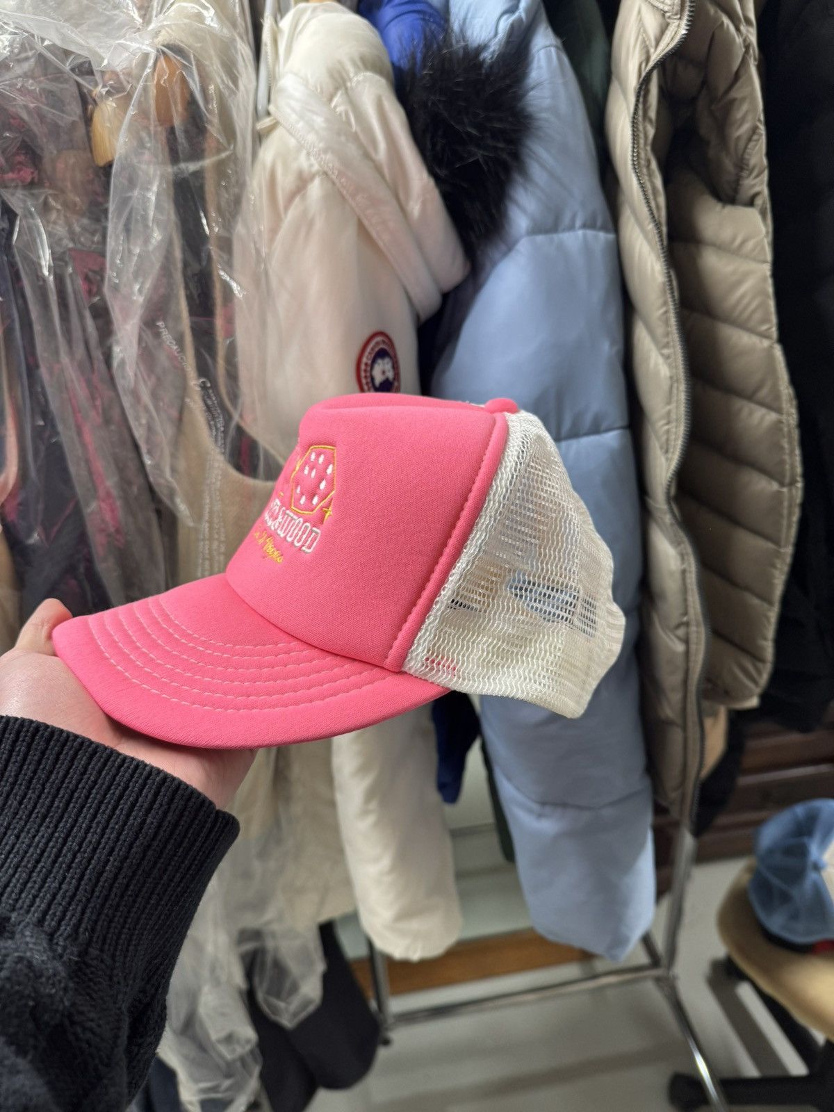 Designer Bricks & Wood Trucker hat Size ONE SIZE - 2 Thumbnail