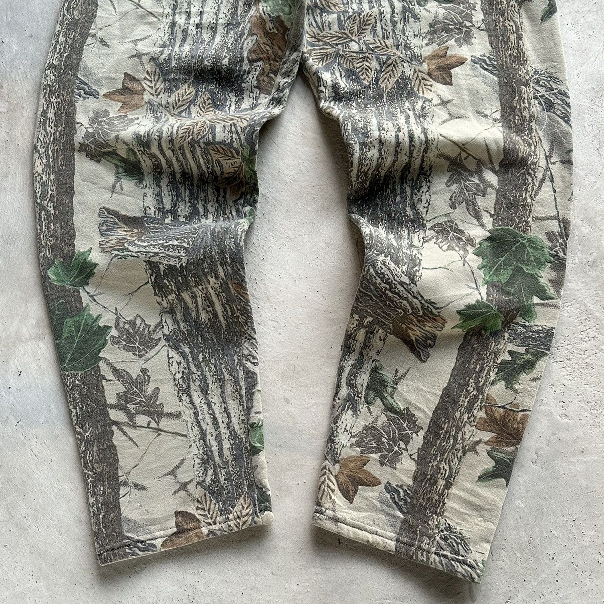 Realtree (Freesize) Crazy Vintage Y2K Faded Camo Baggy Sweatpants Size US 40 / EU 56 - 5 Thumbnail