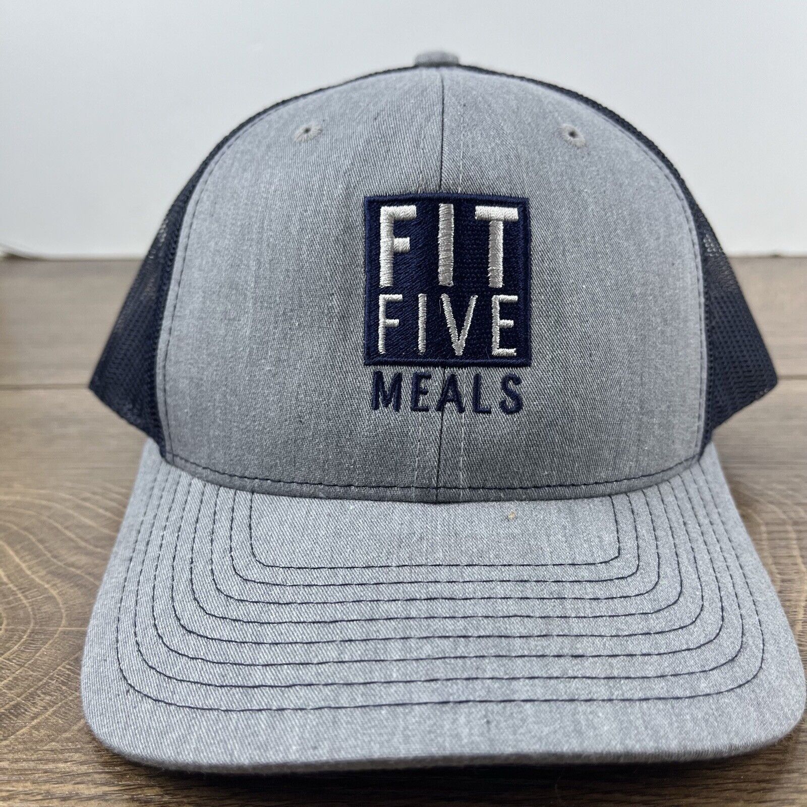 Other Fit Five Meals Hat Gray Cap Adjustable Hat Gray Adult Fit Ha Size ONE SIZE - 4 Thumbnail