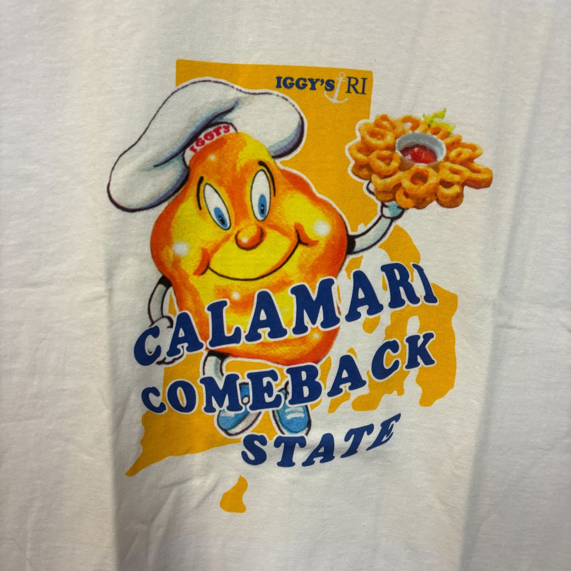 Iggy Doughboys IGGYs RI Calamari comeback state Tshirt size XL Size US XL / EU 56 / 4 - 2 Thumbnail