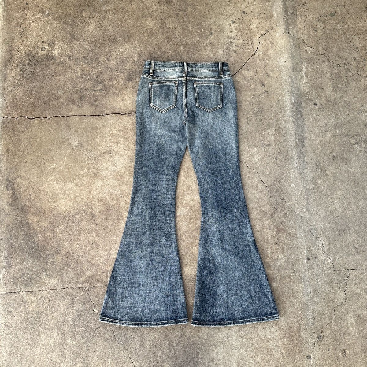 Beauty Beast × Vintage Vintage Glamour Extra Flared Denim Size 26" / US 2 / IT 38 - 2 Thumbnail