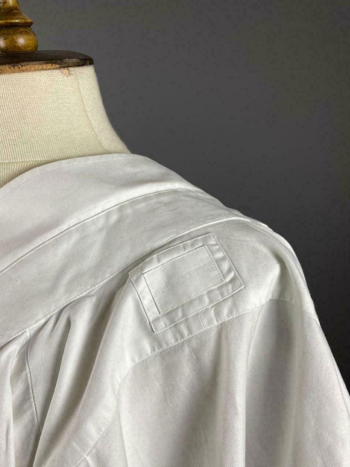 Hackett Hackett White Long Sleeve Button Up Cuff Dress Shirt Large Size US L / EU 52-54 / 3 - 9 Thumbnail