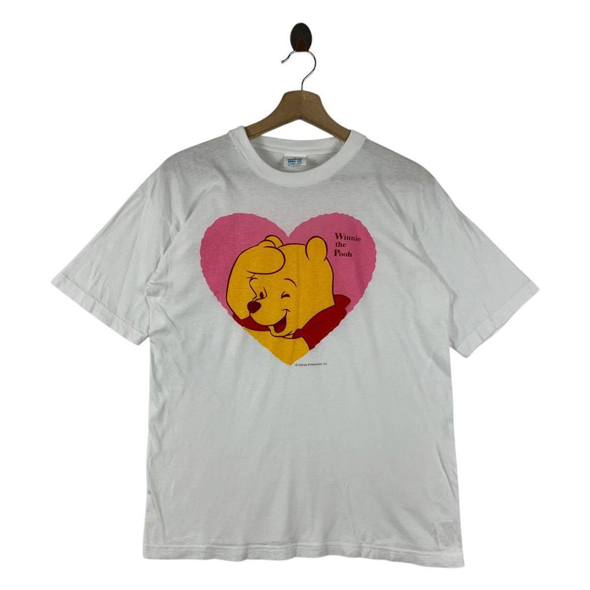 Cartoon Network × Vintage Vintage 90s WINNE THE POOH Cartoon walt sega tag tee Size US S / EU 44-46 / 1 - 1 Thumbnail