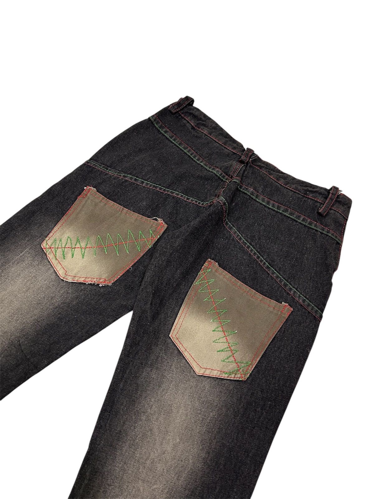Japanese Brand × Vintage Vintage Japanese Denim mud wash Patches Jeans Size US 28 / EU 44 - 4 Thumbnail