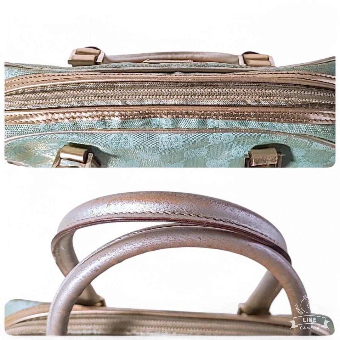 Gucci Gucci - Turqoise Mini Handbag GG Monogram Vintage Size ONE SIZE - 8 Thumbnail