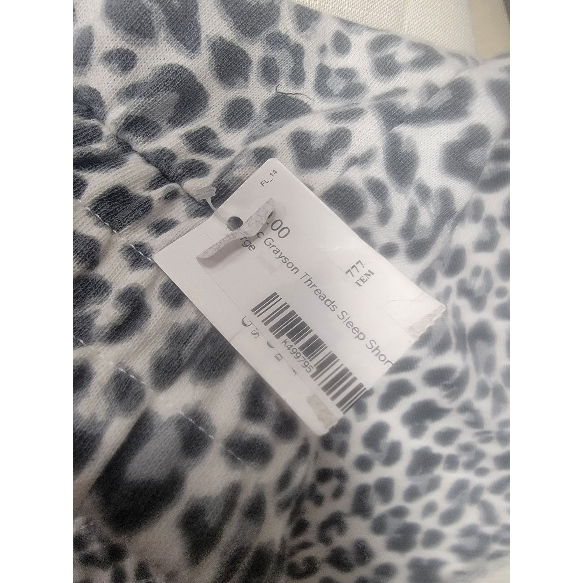 Other Grayson/Threads Women's Leopard Print Sleep Shorts L Size 34" / US 12 / IT 48 - 3 Thumbnail