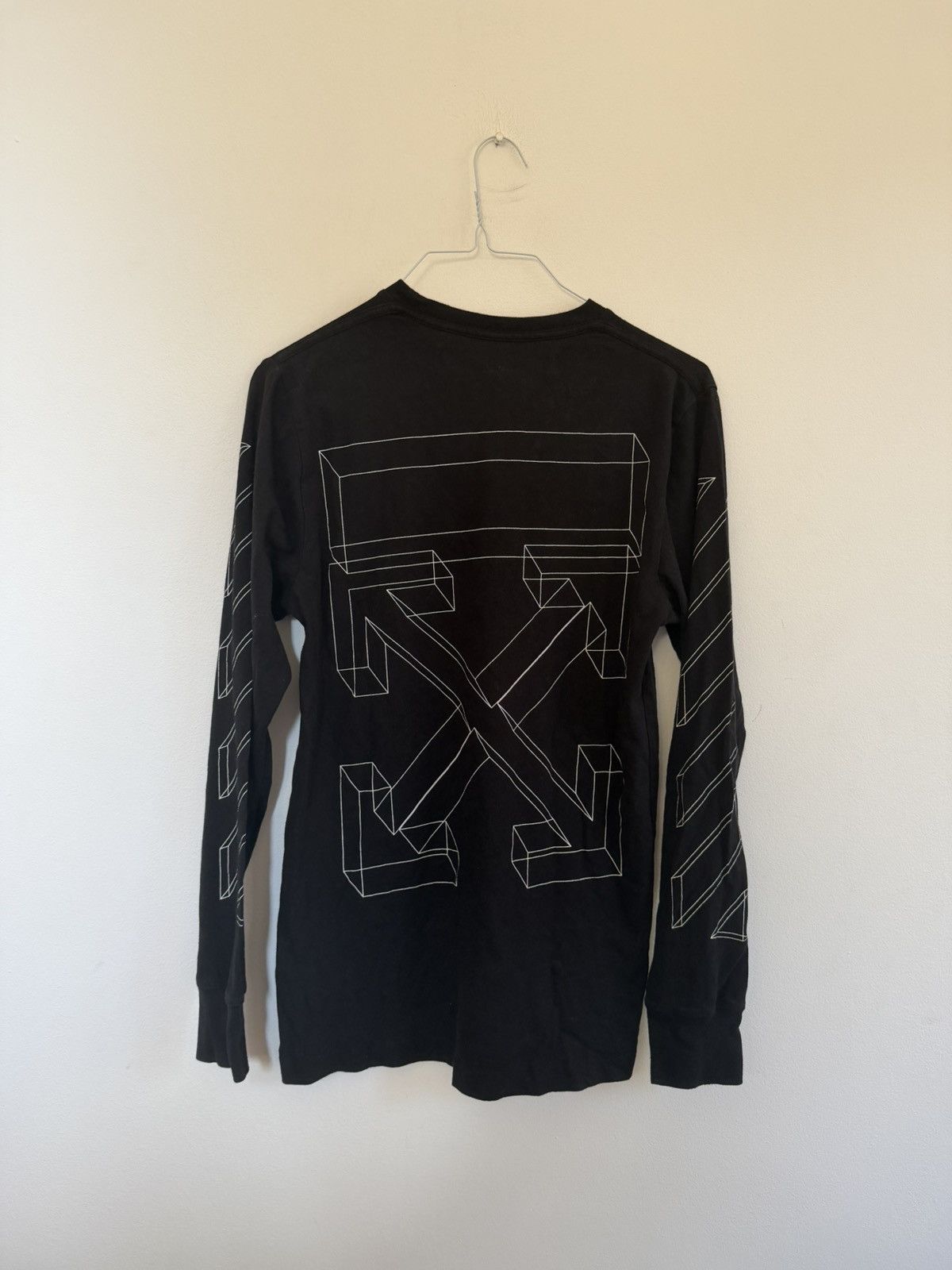 Off-White Off White 3D Marker Long Sleeve TEE Size US S / EU 44-46 / 1 - 1 Thumbnail