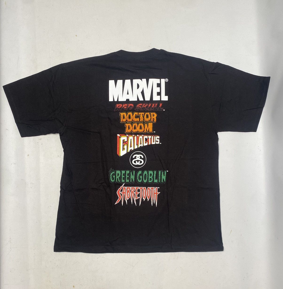 Stussy 👕 Stüssy x Marvel Worldtour T-shirt. rare new size XL Size US XL / EU 56 / 4 - 7 Thumbnail