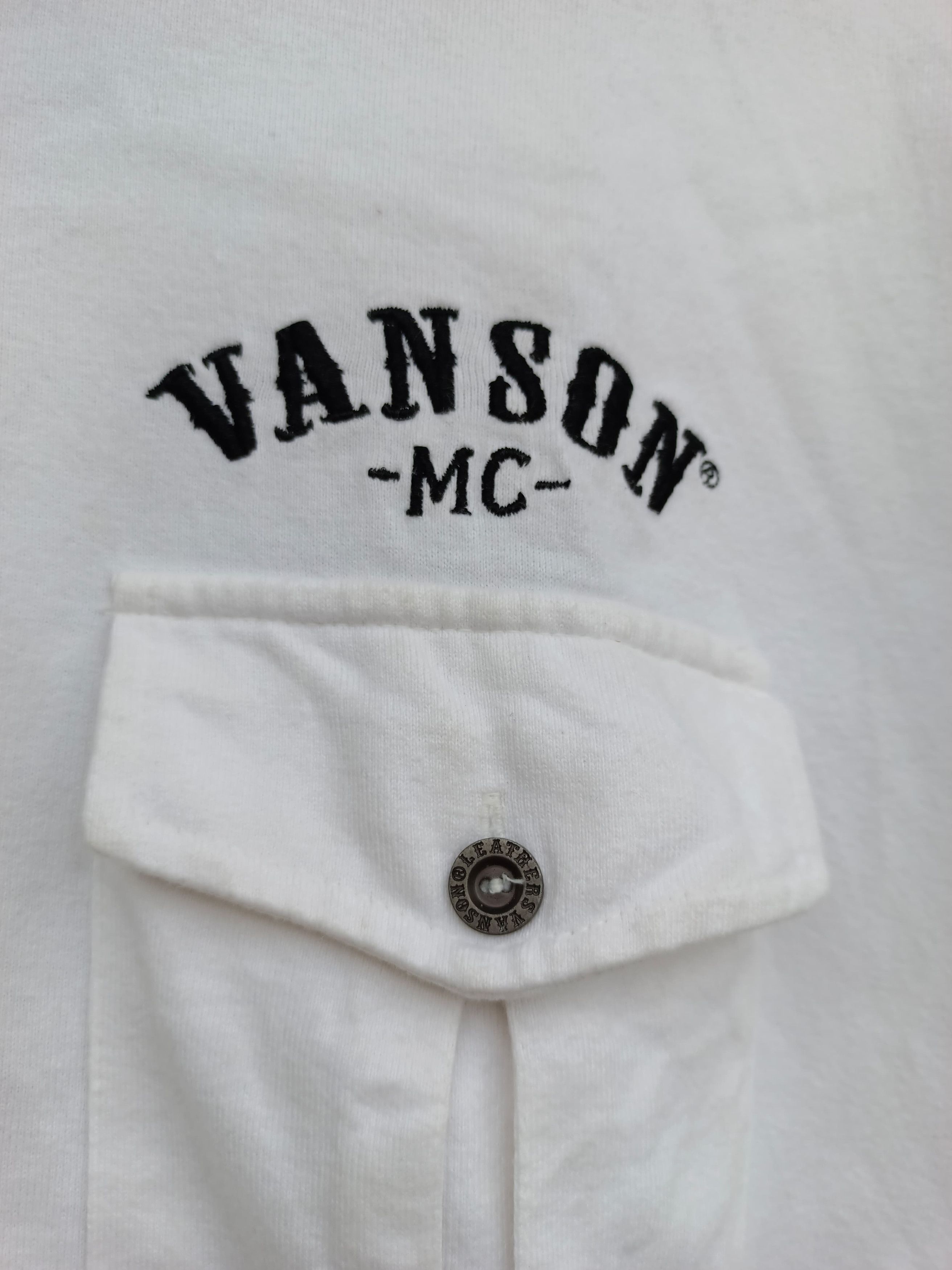 Vanson Leathers Vanson Leathers Polos Size US XL / EU 56 / 4 - 4 Thumbnail