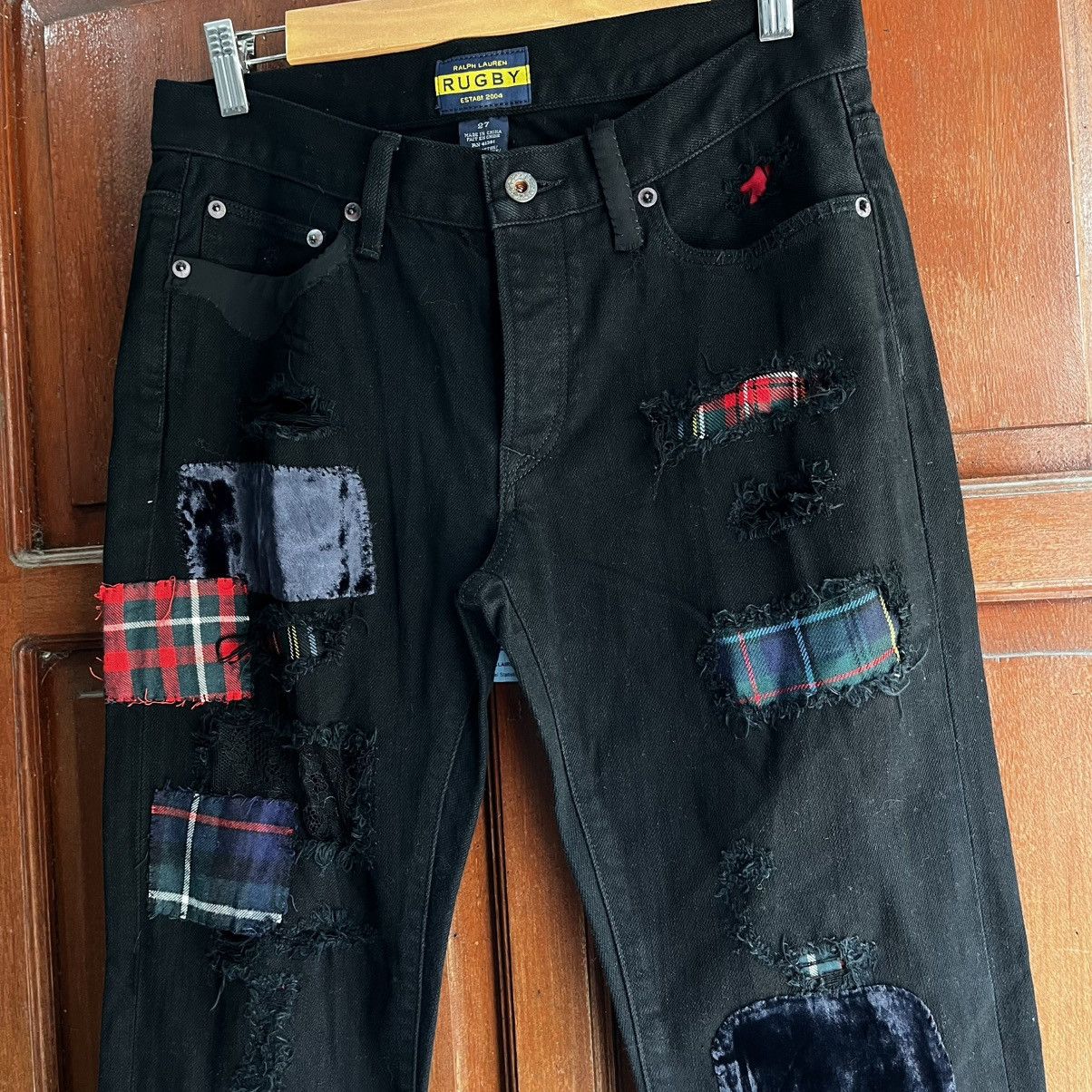 Ralph Lauren × Rugby Ralph Lauren RALPH LAUREN RUGBY PATCHWORK PANTS Size US 27 - 2 Thumbnail