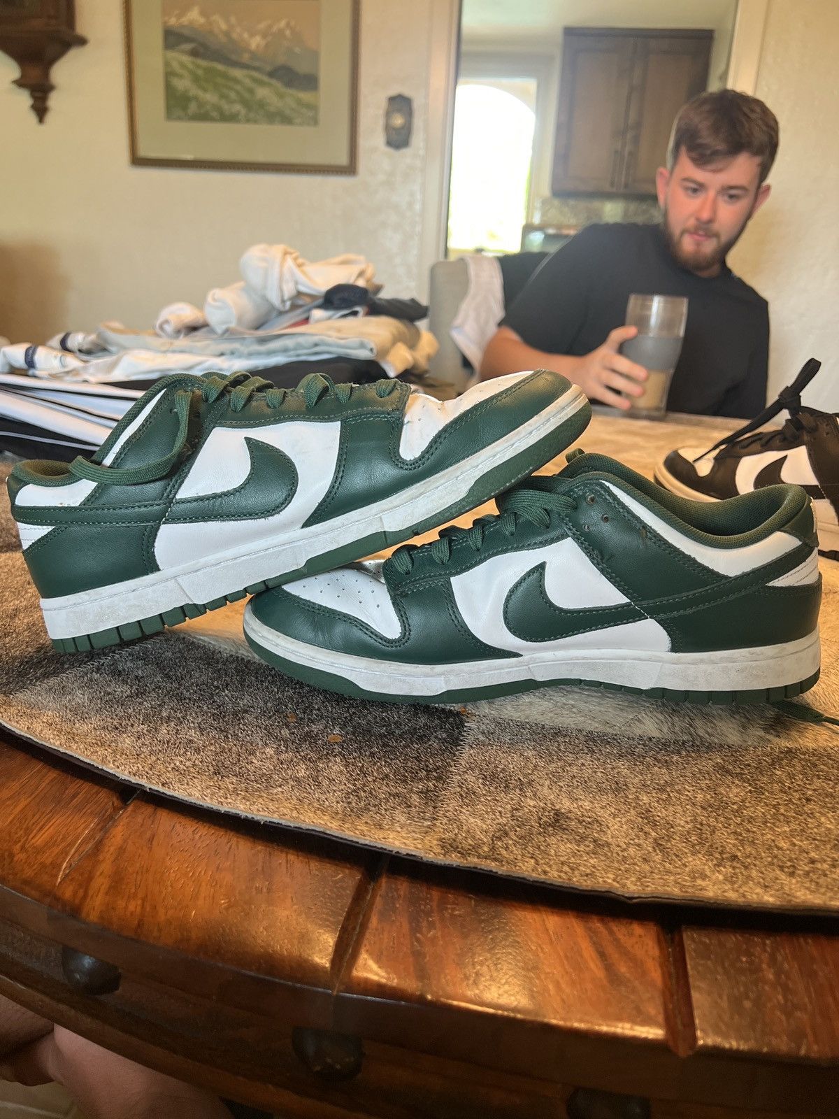 Nike Nike Dunk Low ‘Varsity Green”’ Size US 10 / EU 43 - 8 Thumbnail
