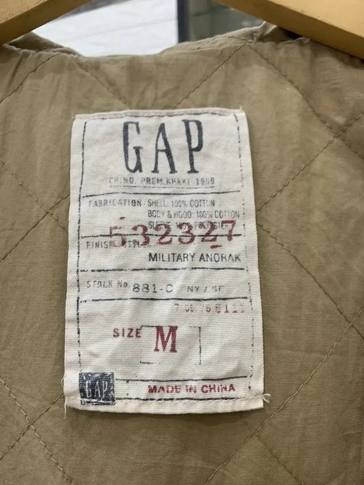 Gap GAP fur hoodie military anorak khaki jacket LGB style Size US M / EU 48-50 / 2 - 15 Thumbnail