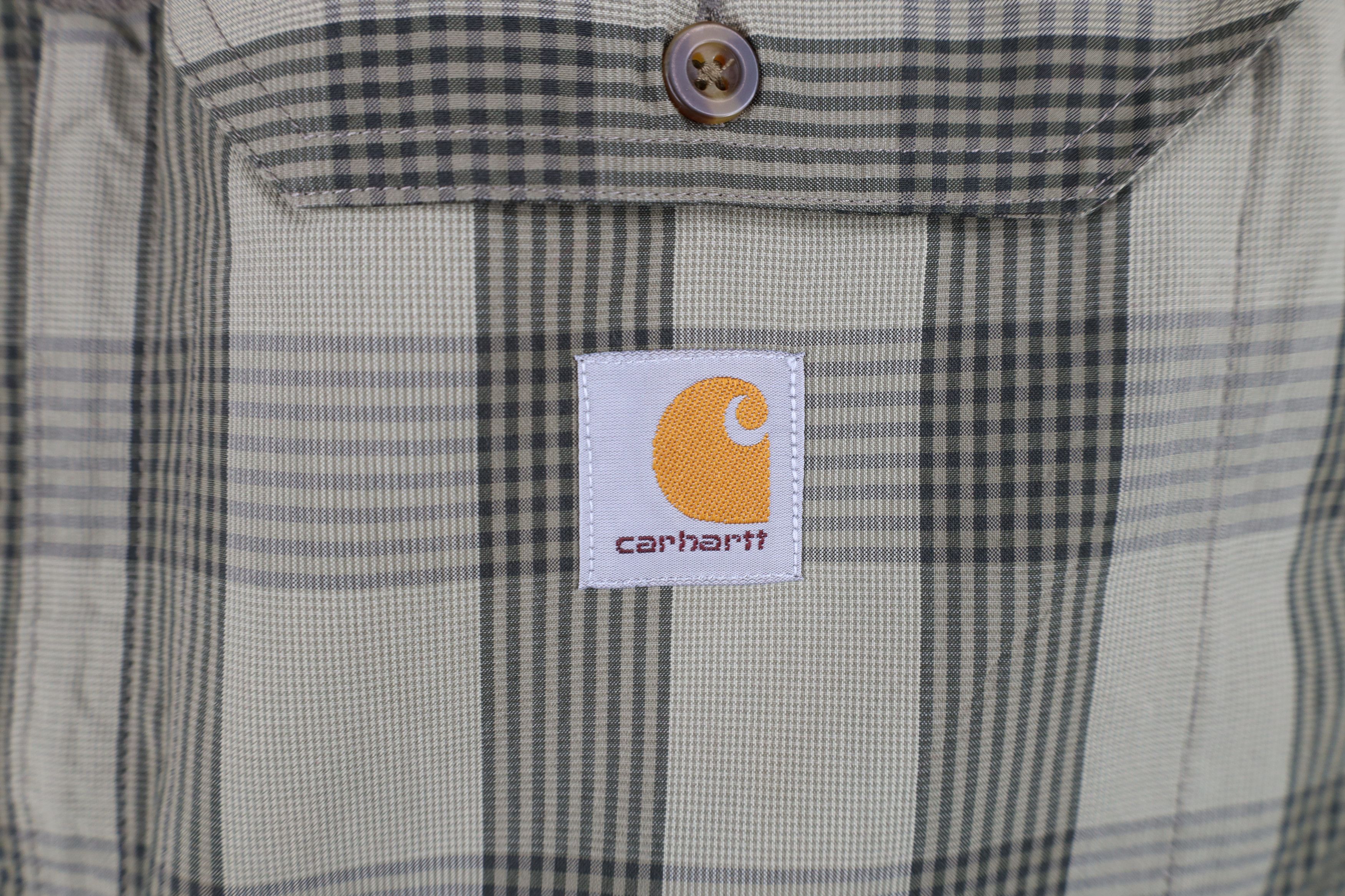 Carhartt Carhartt Force Fit Short Sleeve Collared Button Down Shirt Size US L / EU 52-54 / 3 - 4 Thumbnail