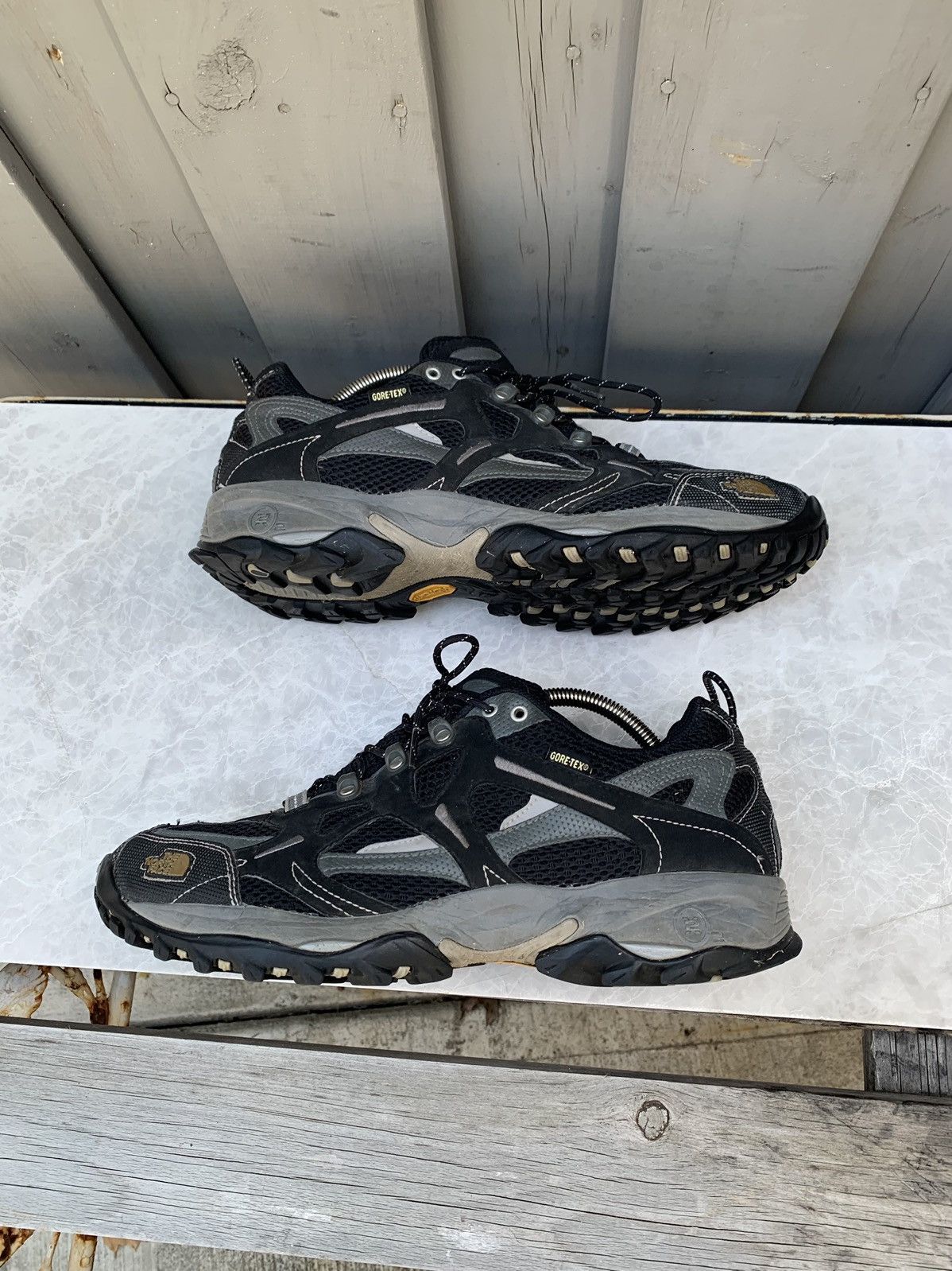 The North Face × Vibram × Vintage Vintage North Face Hedgehog 2000s GTX XCR Goretex Trek Trail Size US 10 / EU 43 - 15 Thumbnail