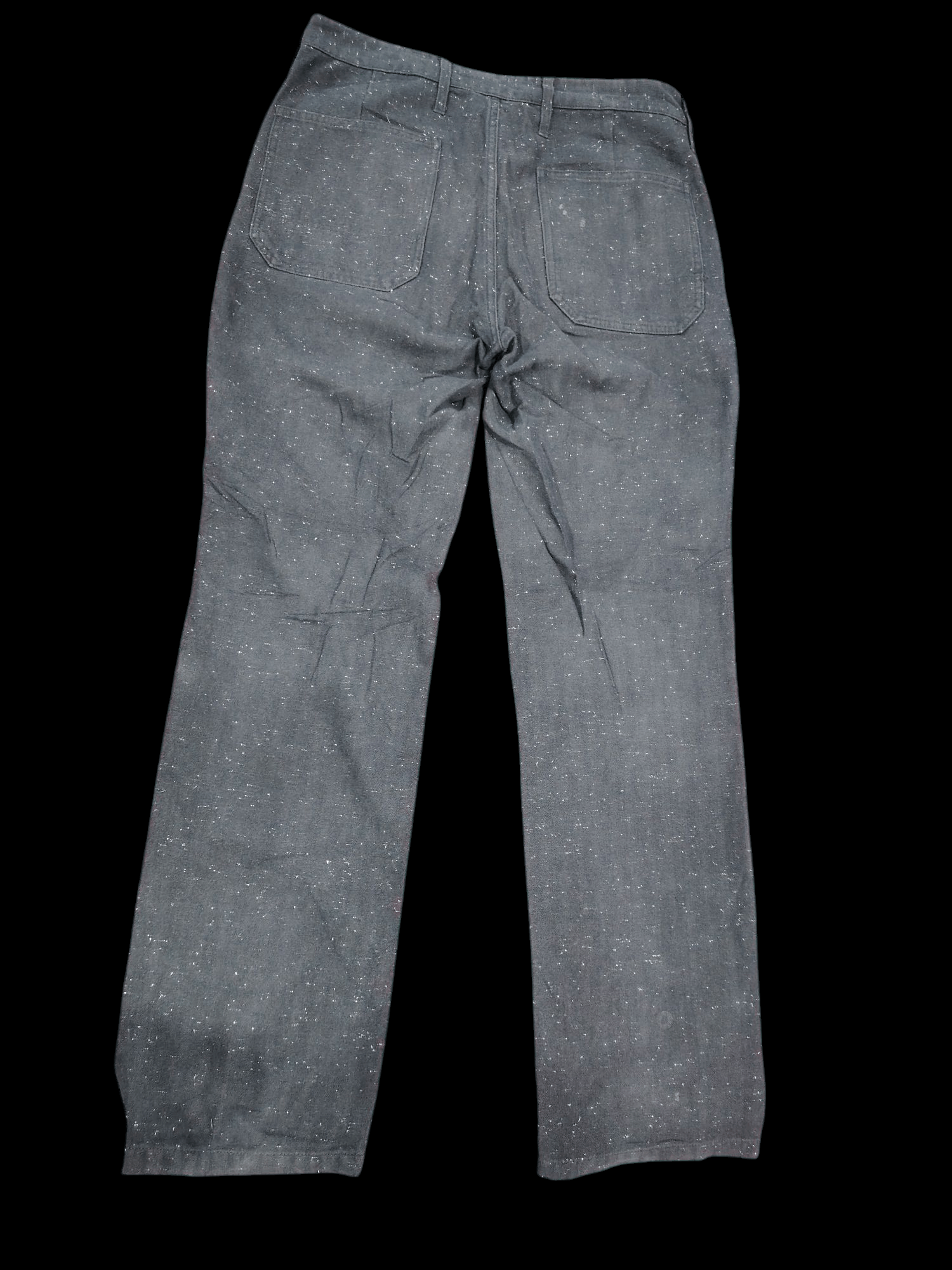 Global Work × Vintage SNOW WASH GLOBAL WORK BAKER PANTS Size US 33 - 3 Thumbnail