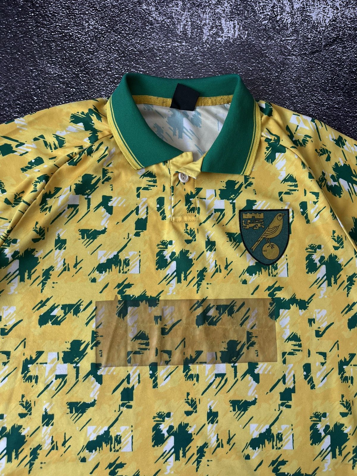Errea Vintage Errea Norwich city soccer jersey Retro size XLARGE Size US XL / EU 56 / 4 - 2 Thumbnail