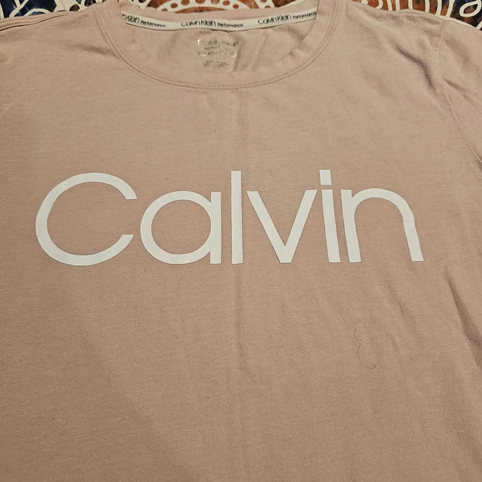 Calvin Klein Calvin Klein Women's Pink T-shirt Size M / US 6-8 / IT 42-44 - 3 Thumbnail