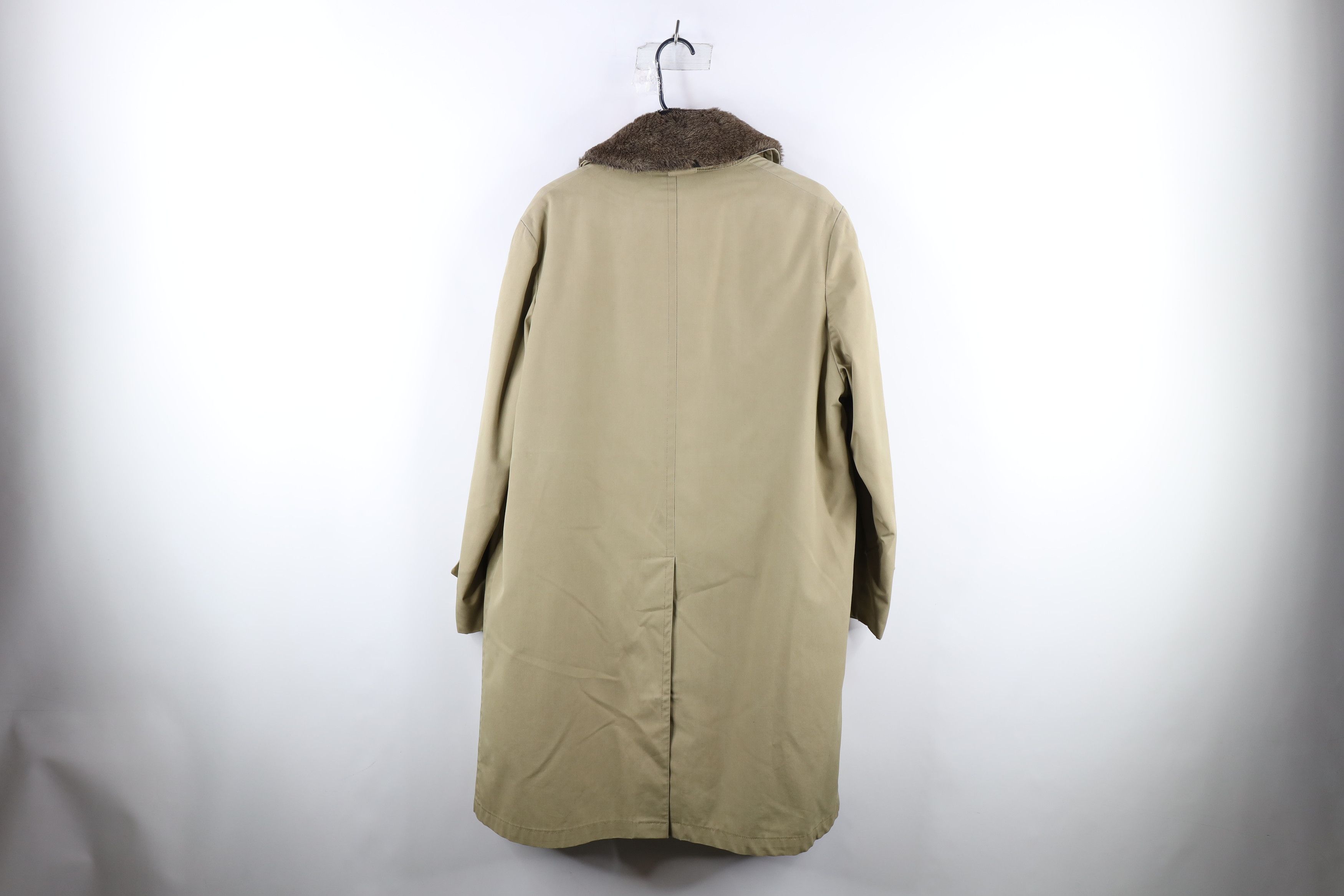 Vintage Vintage 70s Streetwear Lined Collared Trench Coat Jacket USA Size US S / EU 44-46 / 1 - 16 Thumbnail