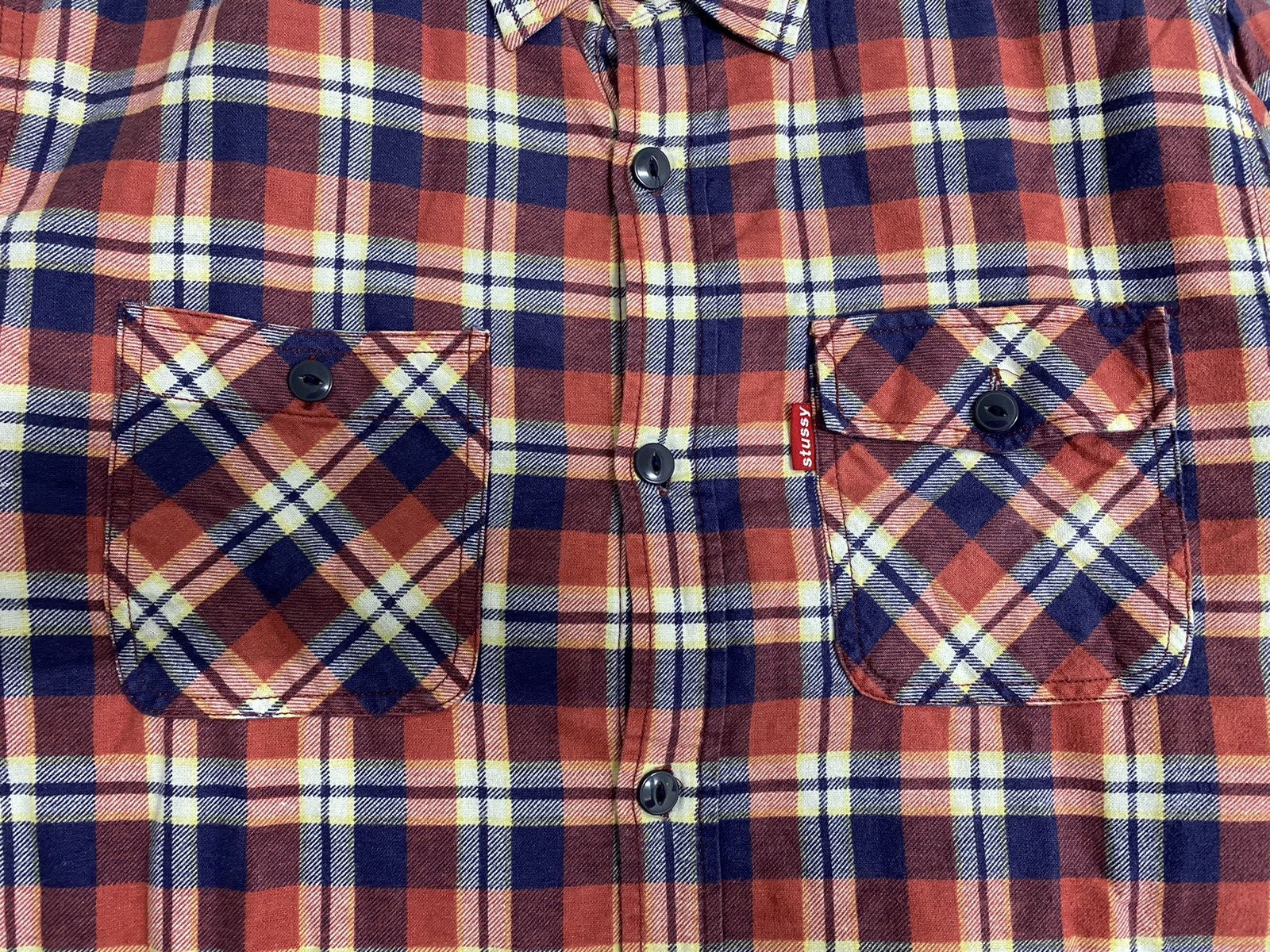 Stussy Stussy Flannel Button up Shirts Size US L / EU 52-54 / 3 - 8 Thumbnail
