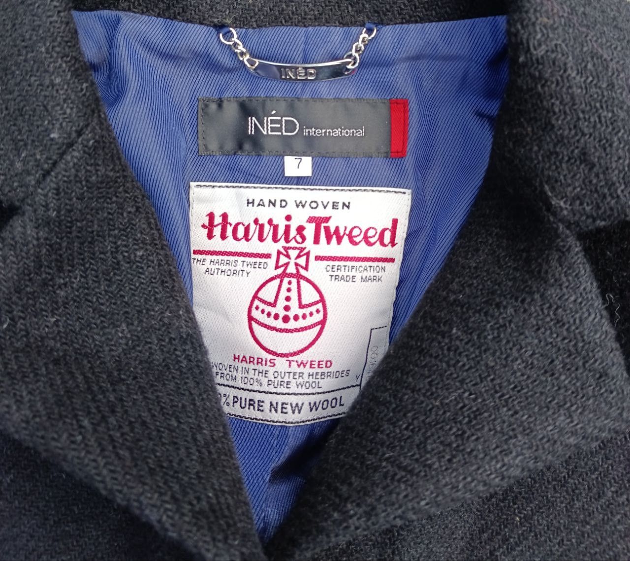 Harris Tweed × Yohji Yamamoto Yohji Yamamoto Ined X Harris Tweed Wool Blazer Size S / US 4 / IT 40 - 5 Thumbnail