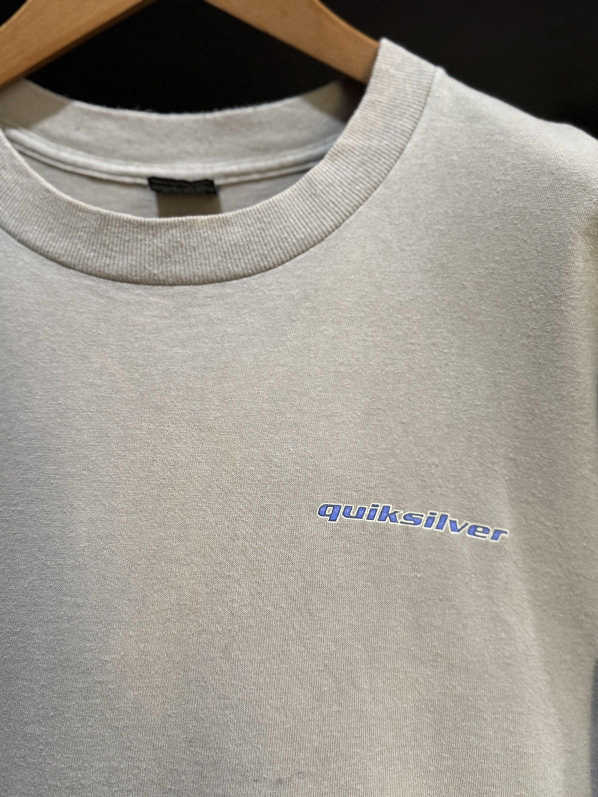 Quiksilver Vintage 90s Quiksilver Boardriding Company Surf Faded Tee Size US L / EU 52-54 / 3 - 6 Thumbnail
