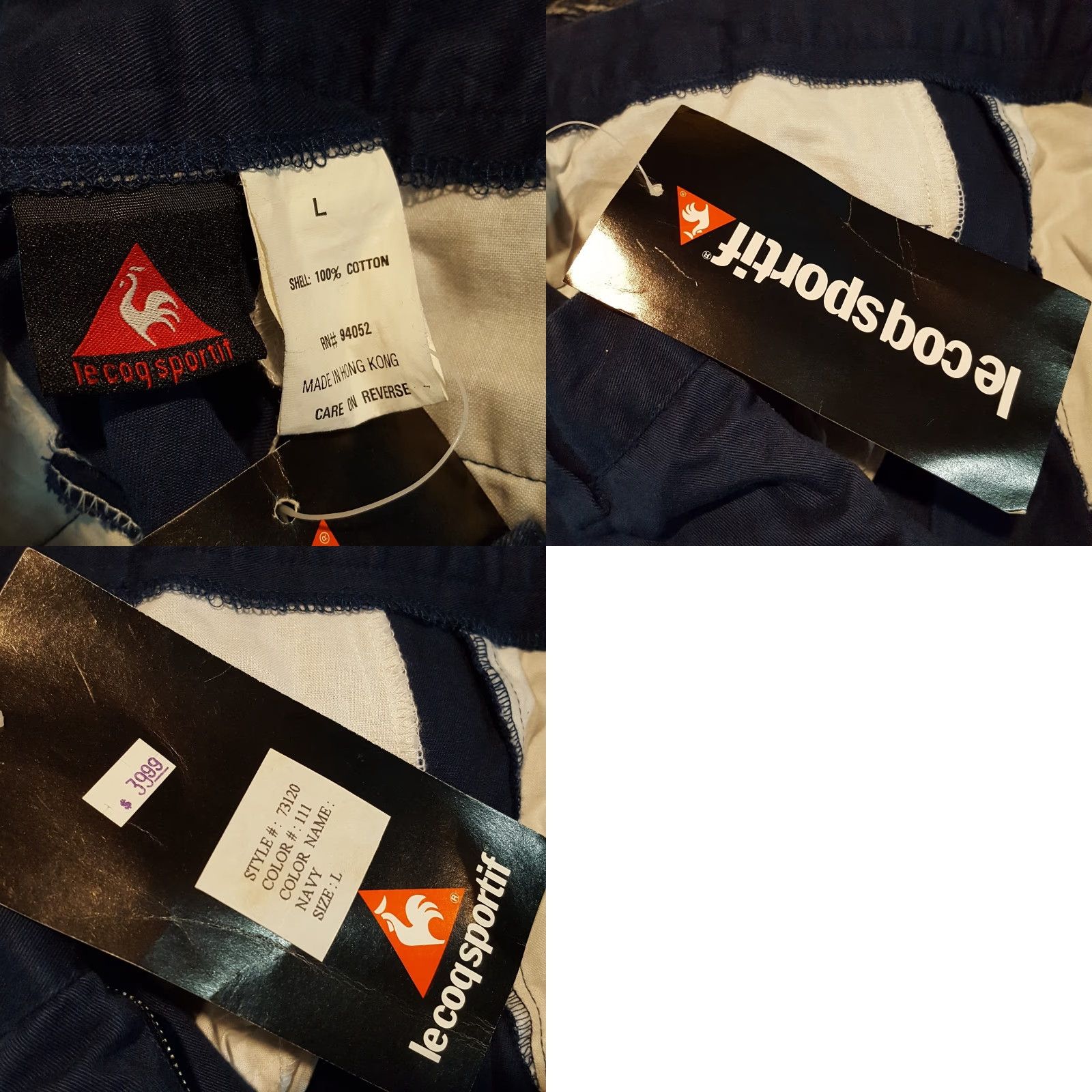 Le Coq Sportif VINTAGE le coq sportif Chino Shorts Shirt? Size US 33 - 8 Thumbnail