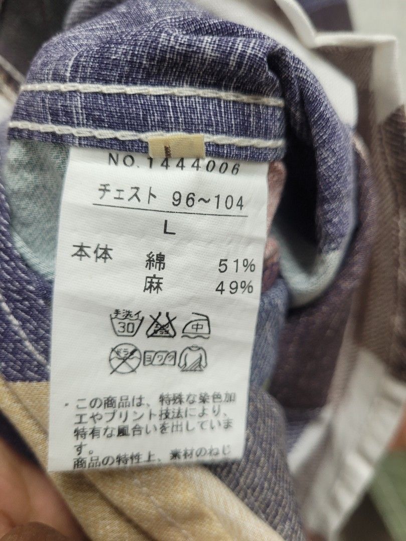 Japanese Brand Kriff Mayer Patch Printed Design Shirt Size US L / EU 52-54 / 3 - 7 Thumbnail
